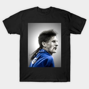 Roberto Baggio - Italy Football Artwork T-Shirt